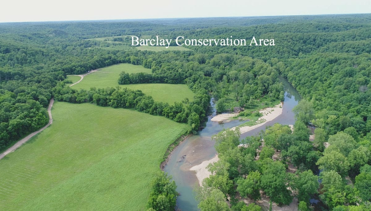 10.18 acres w/ 300' ON the Niangua River w/ rainbow trout